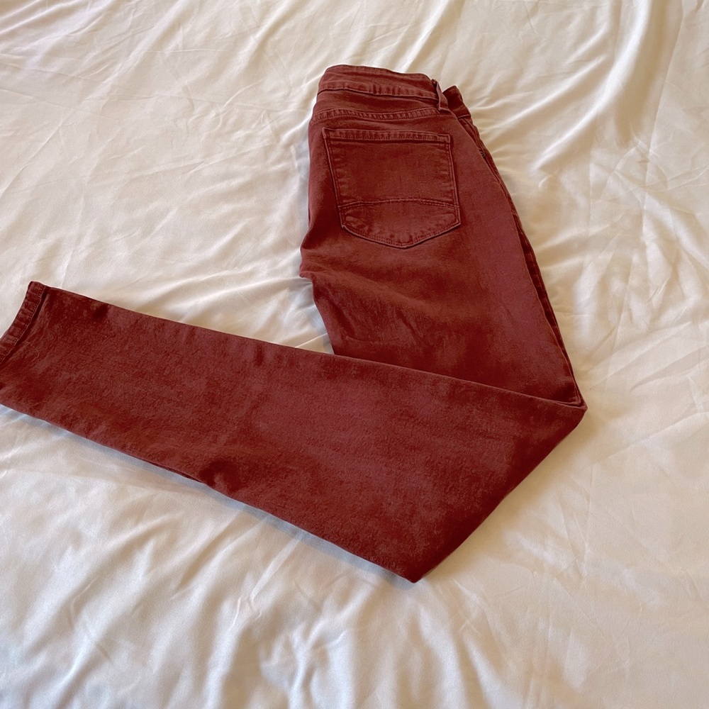 NYDJ Burnt Sienna Skinny Jeans